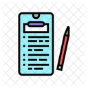 Clipboard Online Write Note Application Icon