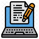 Online Writing Blog  Icon