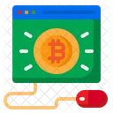 Bitcoin Munze Geld Symbol