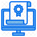 Absolvent Monitor Online Symbol