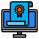 Absolvent Monitor Online Symbol