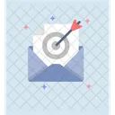 Online Ziel E Mail E Mail Ziel E Mail Ziel Icon