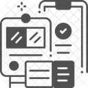 Online Zugbuchung Zugticketbuchung Buchen Symbol