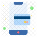 Online Zahlung Bankomatkarte Karte Symbol