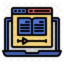 Onlinelearning Education Study Icon