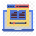 Onlinelearning Education Study Icon