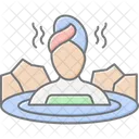 Onsen Spa Wellness Icon