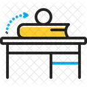 Onto Adjacent Upon Icon