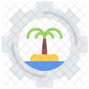 Isla Palmera Optimizacion Icono