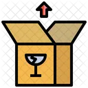 Opem Box Box Packaging Icon