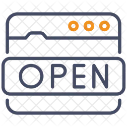 Open  Icon