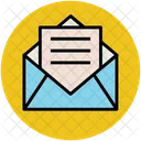 Open Letter Envelope Icon