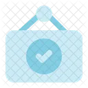 Open Open Sign Tag Icon