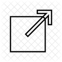 Open Sharp Access Icon