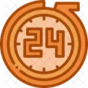Open 24 hours  Icon