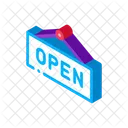 Open Door Graphic Icon