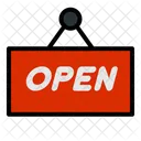 Open Sign Symbol Icon