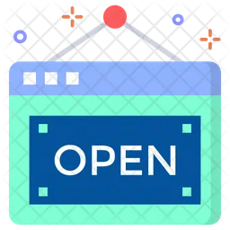 Open  Icon