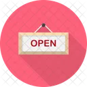 Open Sign Shopping Icon