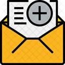 Open Mail Add Icon