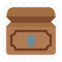 Open Box Treasure Icon