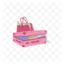 Travel Suitcases Tote Icon