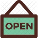 Open Banner Label Service Icon