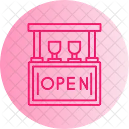 Open Bar  Icon