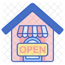 Open Board Open Shop Open Store Icon