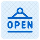 Open Board Open Sign Open Icon