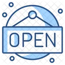 오픈보드 오픈보드 오픈 사인 아이콘