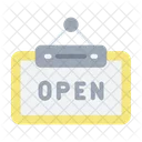 Open Board Open Shop Open Icon