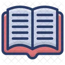 Open Book Textbook Rule Book Icon