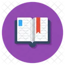 Open Book Textbook Rule Book Icon