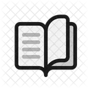 Open Book Open Flip Icon