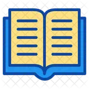 Book Open Library Knowledge School Icon