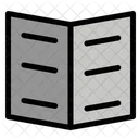 Open Book Book Bookmark Icon