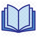 Open Book Education Textbook Icon