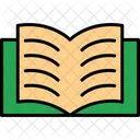 Open Book Book Bookmark Icon