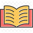 Open Book Book Bookmark Icon