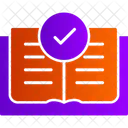 Open Book Book Bookmark Icon