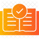 Open Book Book Bookmark Icon