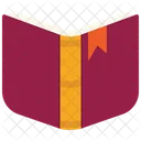 Open Book Cover Book Education Icon