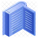 Open Book Booklet Handbook Icon