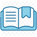 Open Book Bookmark Book Icon