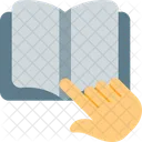 Open Book Touch  Icon