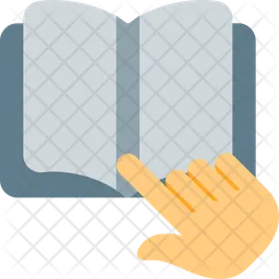 Open Book Touch  Icon