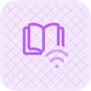 Open Book Wireless  Icon