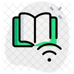 Open Book Wireless  Icon