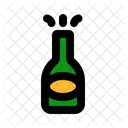 Open Bottle Christmas Xmas Icon